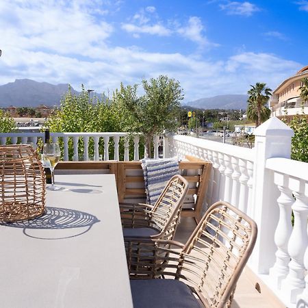 Casa Naru Albir, Duplex Appartement Met Ruim Terras En Buitenkeuken El Albir Bagian luar foto
