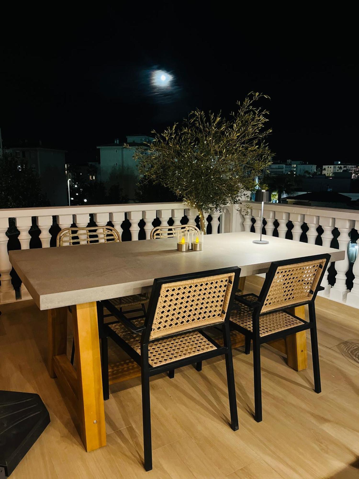 Casa Naru Albir, Duplex Appartement Met Ruim Terras En Buitenkeuken El Albir Bagian luar foto